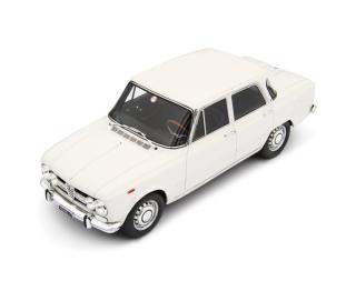 Alfa Romeo Giulia Super 1969 BIANCOSPINO Laudoracing 1:18 Resinemodell (Türen, Motorhaube... nicht zu öffnen!)